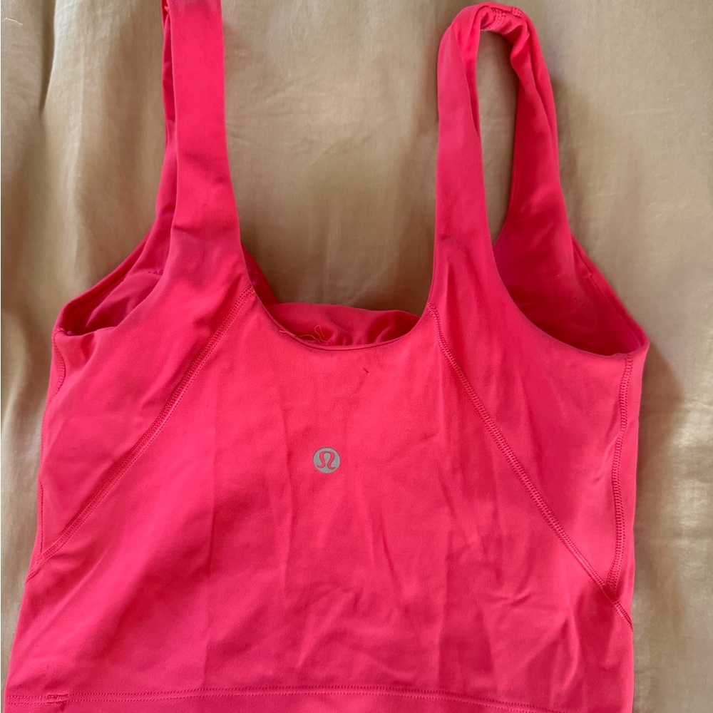 lululemon athletica Vibrant Pink Sports Bra